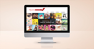 My learning website Screenshot