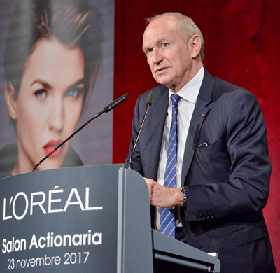 Jean-Paul Agon, Chairman and CEO of L’Oréal