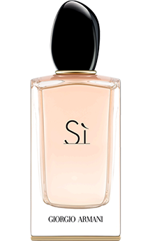 Perfume bottle Sì by Giorgio Armani