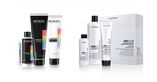 PH Bonder range by Redken and Bond Ultime 8 by Matrix