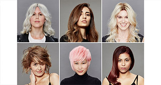 Young women with hair coloured by colour experts who used Smartbond by L'Oréal Professionnel
