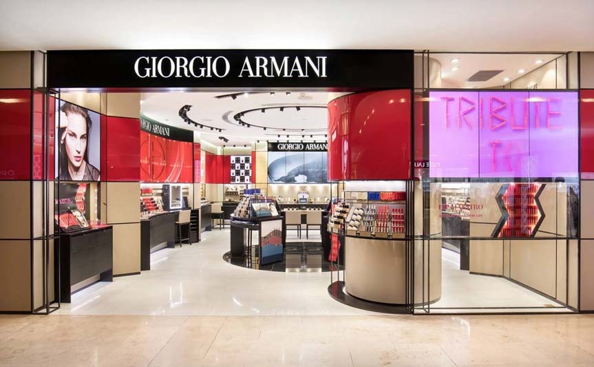 giorgio armani store