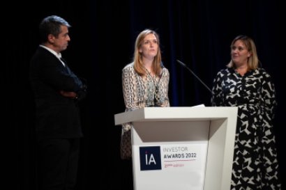 Remise du prix Investor Awards 2022 Remise de prix