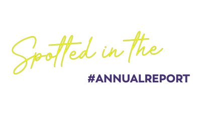 Spotted on the Annual Report Logo Spotted on the Annual Report Logo