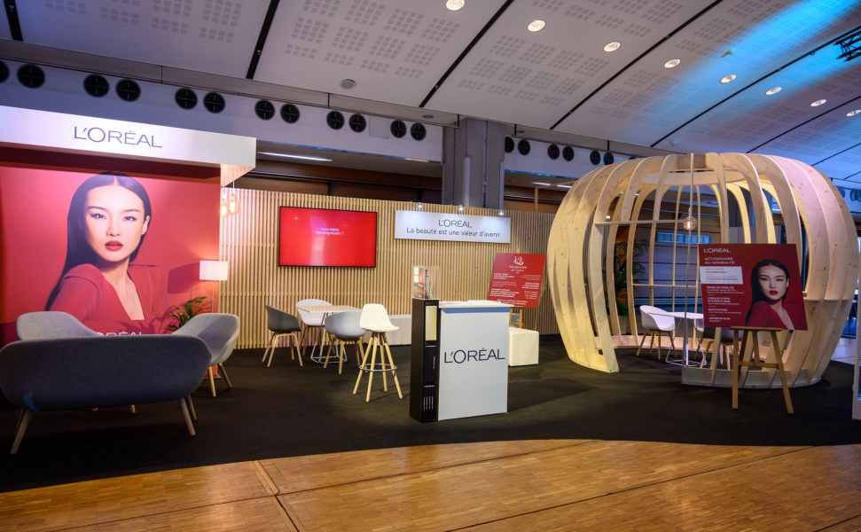 Espace L'Oréal au salon Investir Day Espace L'Oréal au salon Investir Day