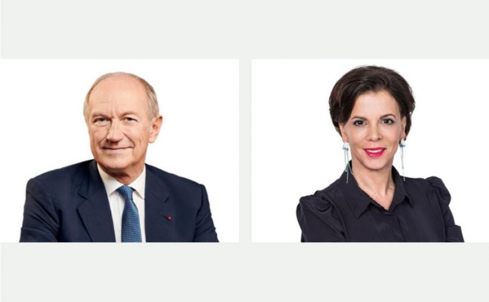 Jean-Paul Agon et Alexandra Palt