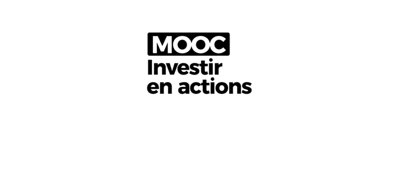 Découvrez le MOOC « Investir en actions » Logo Mooc