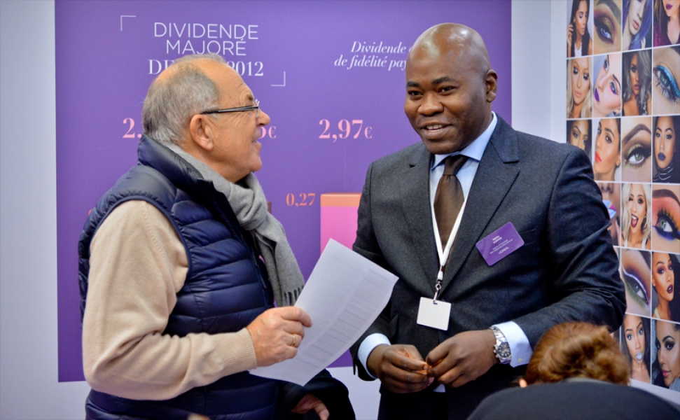 Actionaria fair - L'Oréal stand