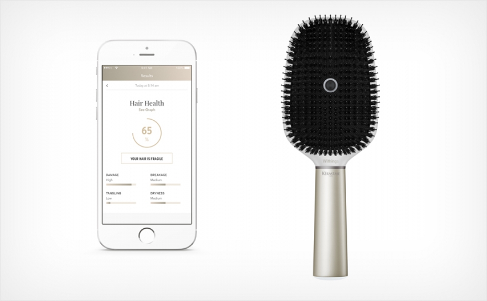 La première brosse connectée de Kérastase et Withings